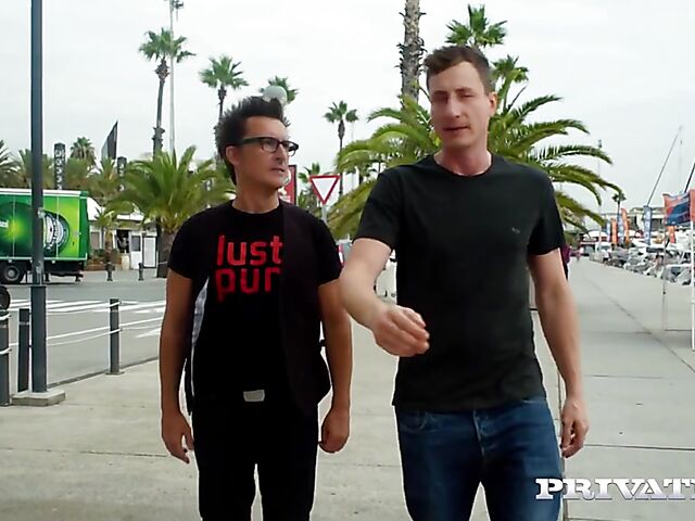 Hot blonde captain Julia Parker is so horny!