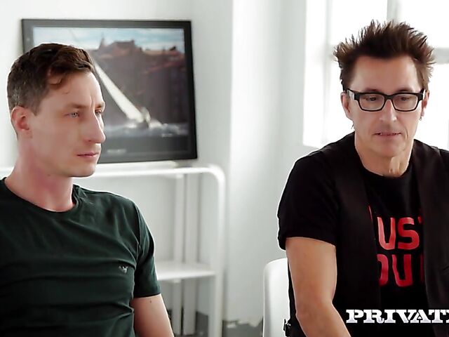 Hot blonde captain Julia Parker is so horny!