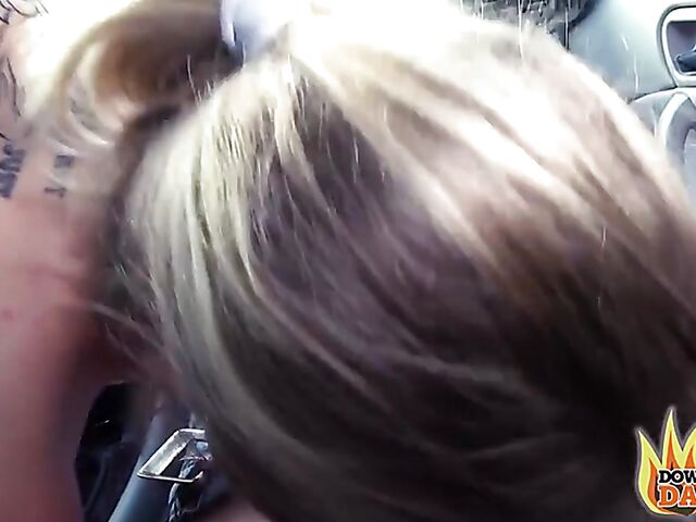 Public fuck with tattooed slut Claudia Swea aka Claudia Bitch