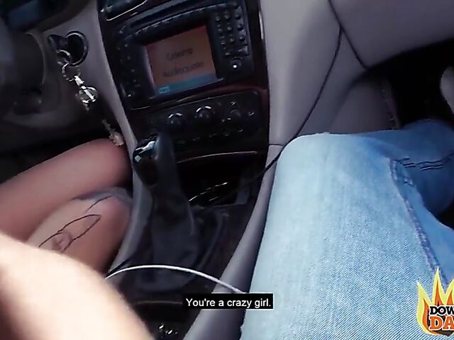 Public fuck with tattooed slut Claudia Swea aka Claudia Bitch