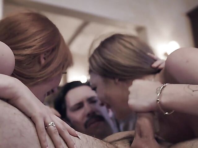 Big tits threesome with Gabbie Carter and Lauren Phillips