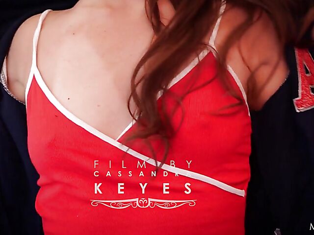 Izzy Lush - Slim girl masturbating at the diner