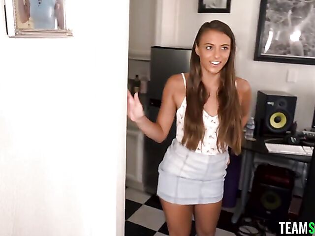 Naughty natural girl Gia Derza having sex POV style