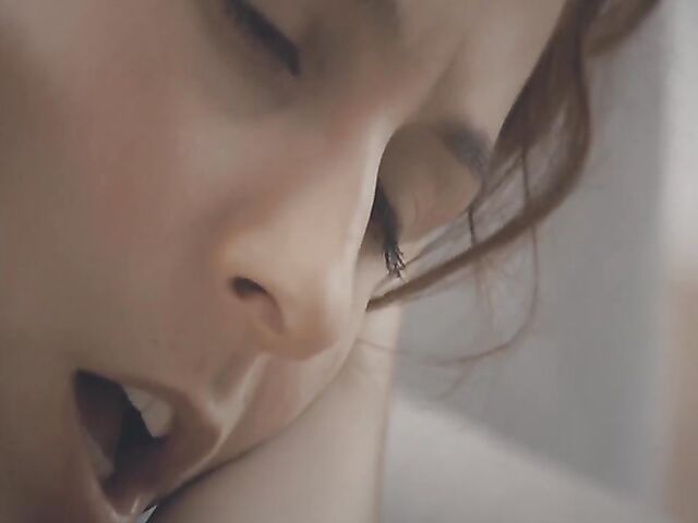 Sensual lesbian lovers Sofia Lee and Antonia Sainz