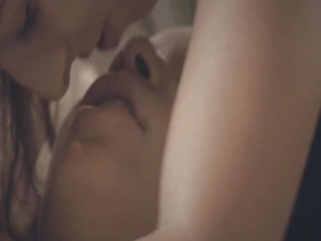 Sensual lesbian lovers Sofia Lee and Antonia Sainz