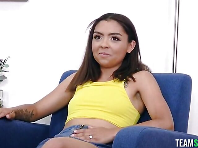 Mechi Medina - Exotic girl with small tits POV fucked