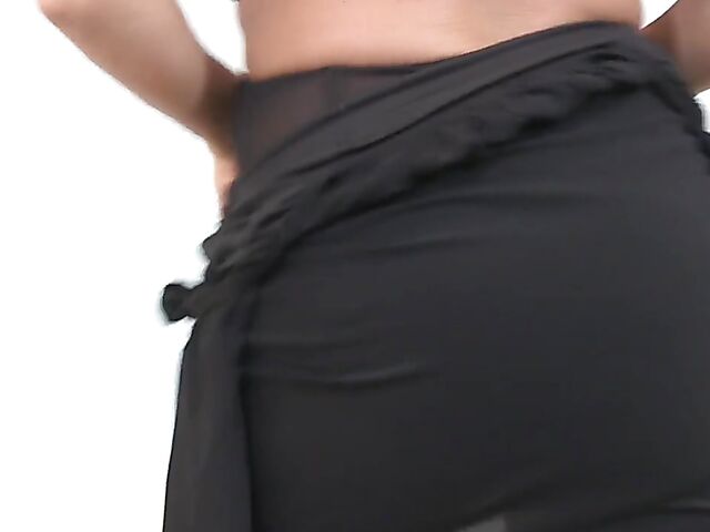 Rebecca Jane Smyth - Big tit MILF solo in stockings