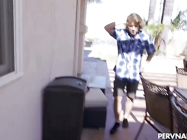 Sloan Rider - Horny MILF POV threesome with lucky boys