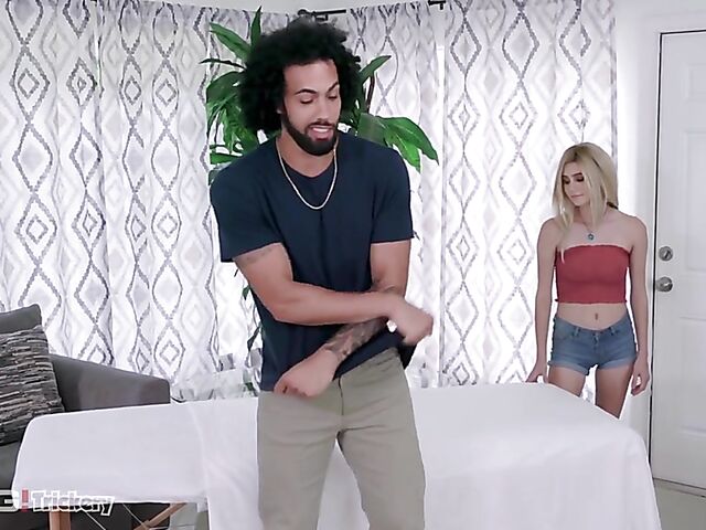 Teen massage girl Alicia Williams is a cock addict