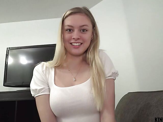 Amber Moore - Cute shaved teen POV fucked by her stepbrother