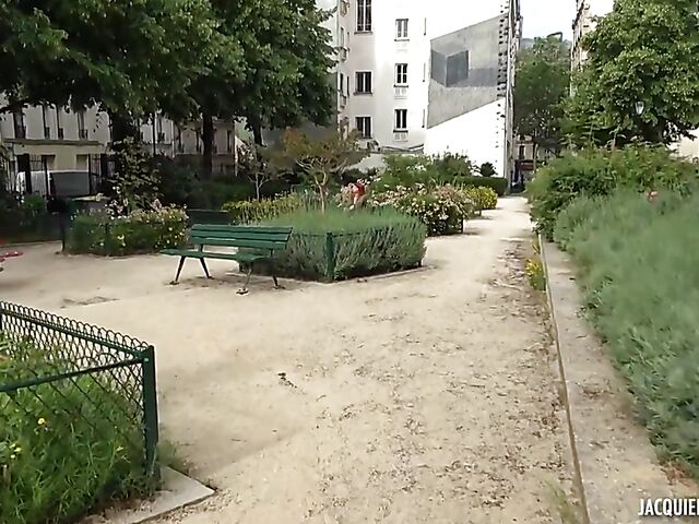 Rhia - French redhead anal banged in the kitchen