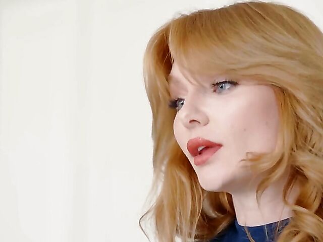 Hot redhead Lacy Lennon is full of desire