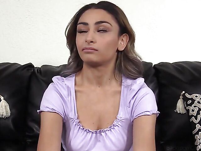 Anal casting threesome with new chicks Chloe and Vanessa