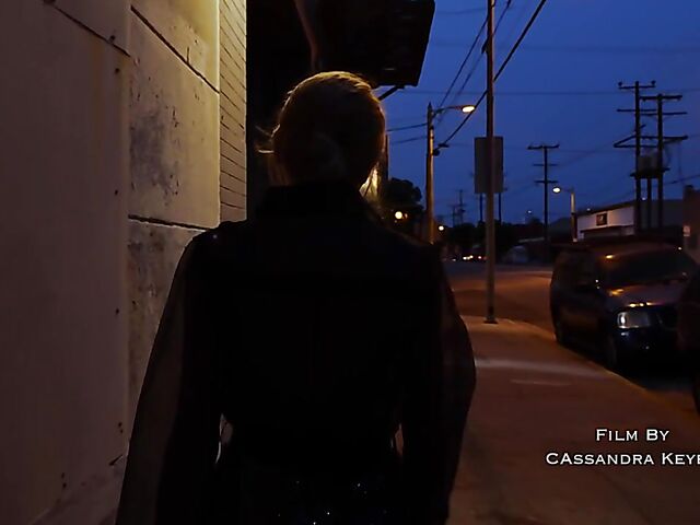 Erotic solo in black boots with Tabitha Elm