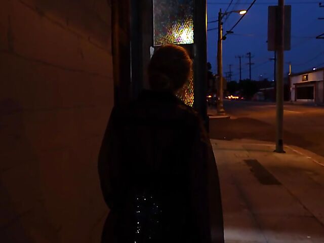 Erotic solo in black boots with Tabitha Elm