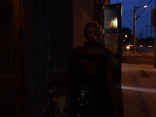 Erotic solo in black boots with Tabitha Elm