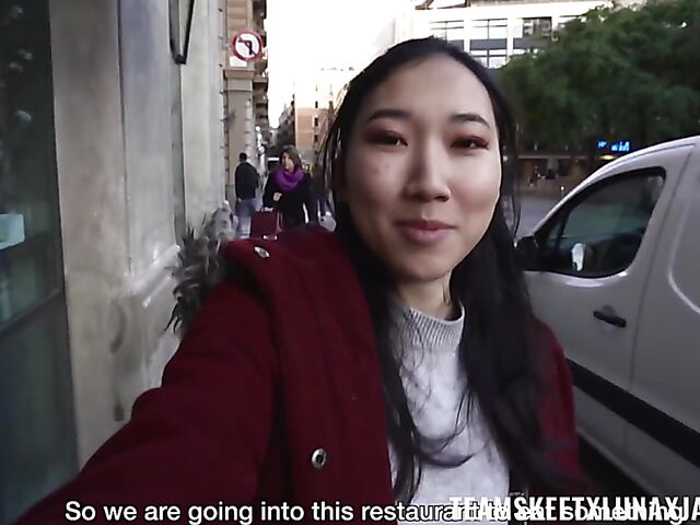 Luna and James POV sex tape from Barcelona