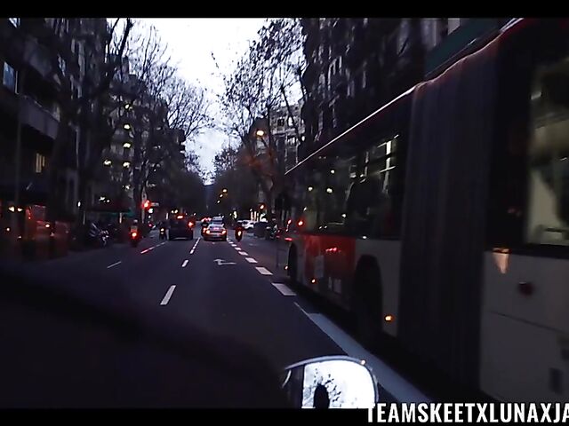 Luna and James POV sex tape from Barcelona