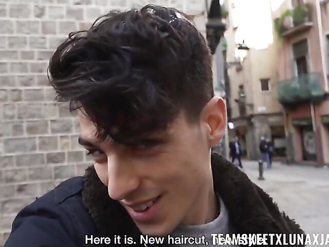 Luna and James POV sex tape from Barcelona