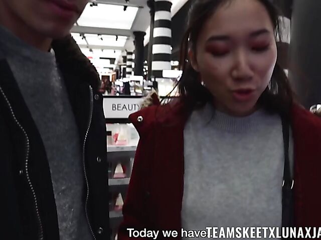 Luna and James POV sex tape from Barcelona