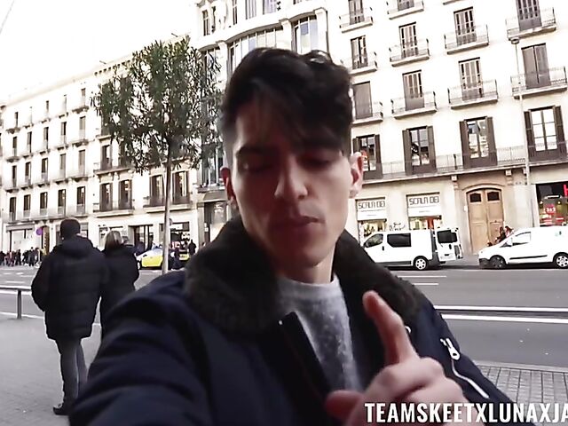 Luna and James POV sex tape from Barcelona