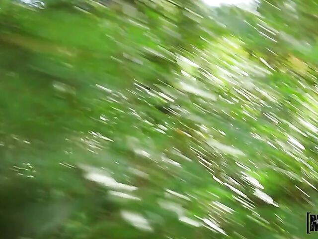 Rubi Rico - Spanish teen with glasses POV fucked outdoors