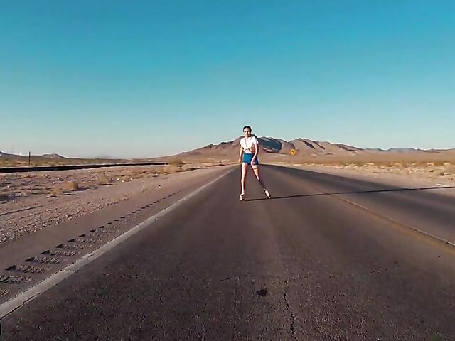 Hot sex with leggy skater girl Freya Parker