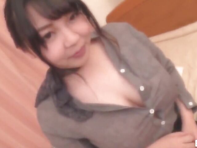 Busty Japanese MILF Hikari is on fire!