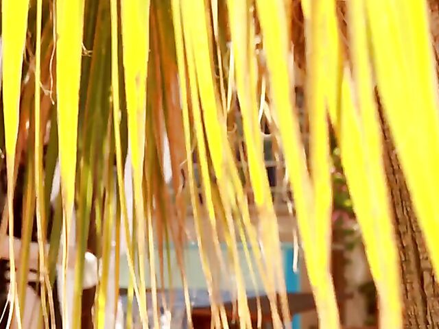 Glamour babe in black Jess Lou stripping outdoors