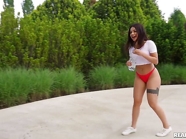 Tiffany Tatum and Martina Smeraldi's lesbian outdoor fun in the country