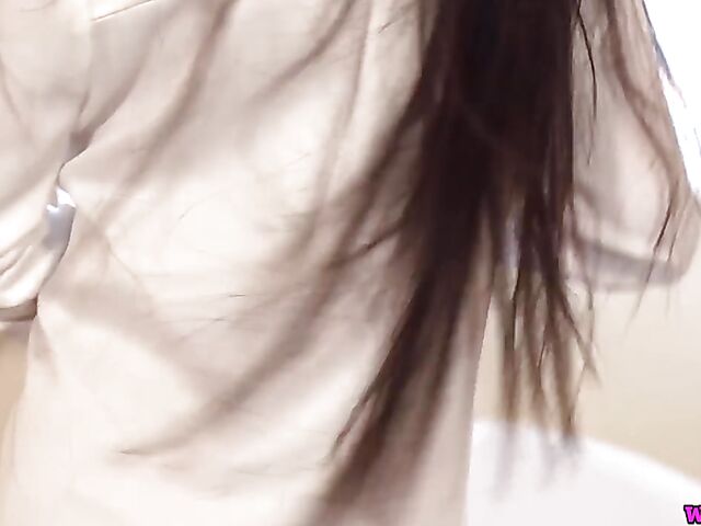 Asian JOI in the office with naughty businesswoman Louisa Lu