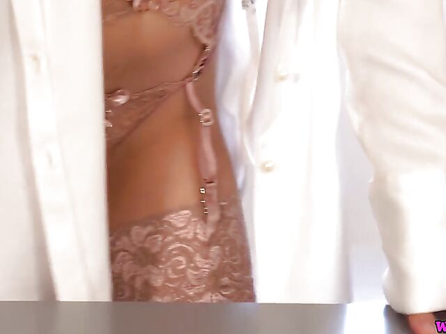 Asian JOI in the office with naughty businesswoman Louisa Lu