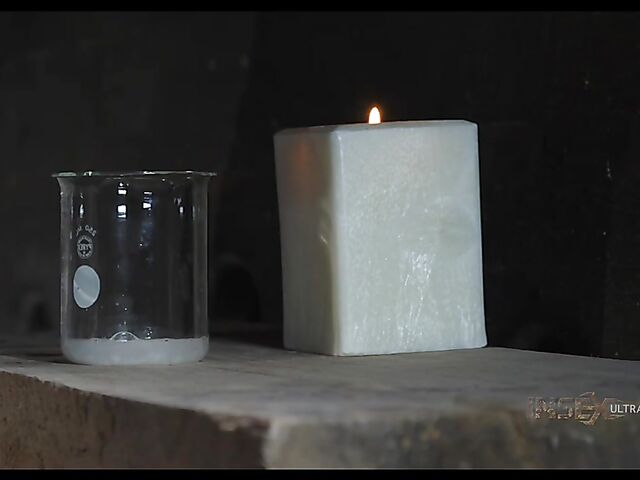 Metal device bondage and slave blowjob with Brooke Johnson