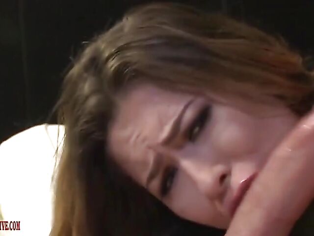 Three-way high heels fuck with two sexy babes Melissa Moore and Riley Reyes