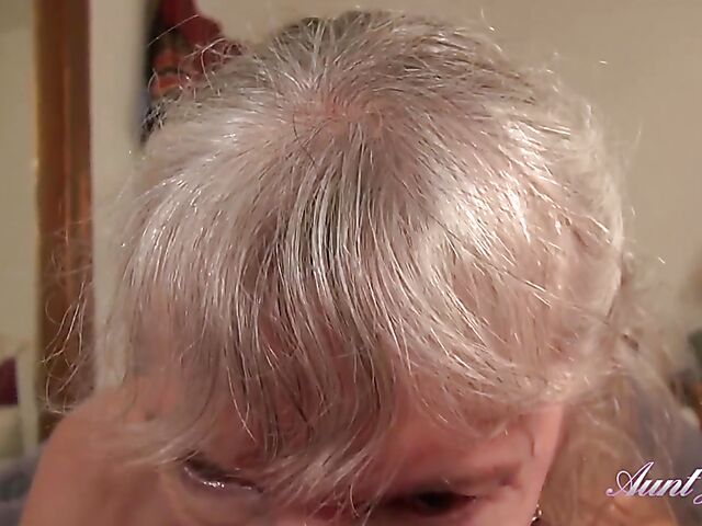 Diane - Skinny granny masturbating for you