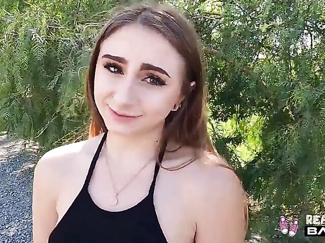 Anal sex with young and natural Penelope Kay