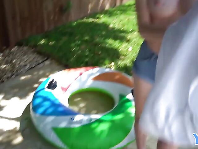 Short hair teen Alicia Williams gets a good pussy pounding