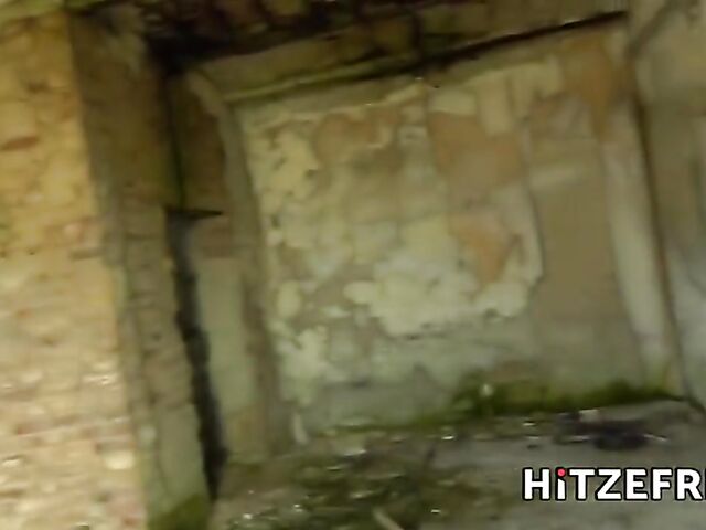 Busty slut Candy Alexa loves getting screwed in abandoned places