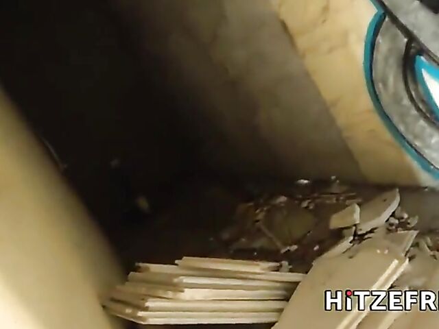 Busty slut Candy Alexa loves getting screwed in abandoned places