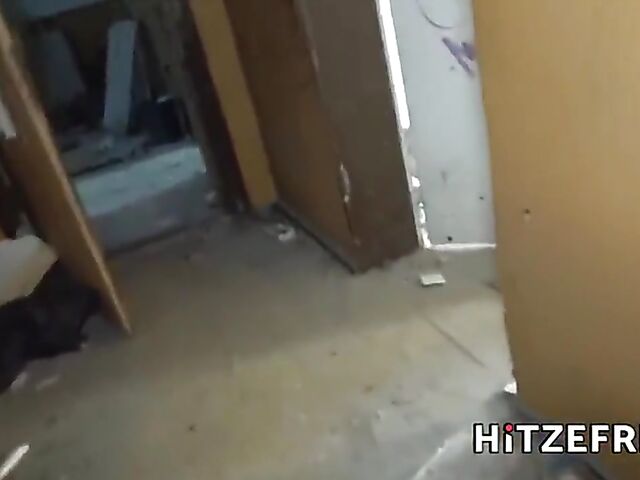 Busty slut Candy Alexa loves getting screwed in abandoned places