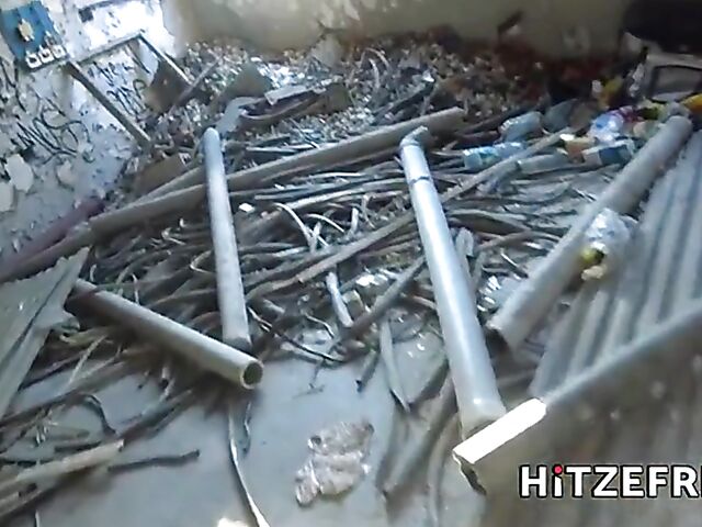 Busty slut Candy Alexa loves getting screwed in abandoned places