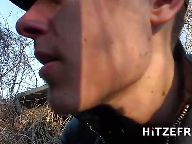 Busty slut Candy Alexa loves getting screwed in abandoned places