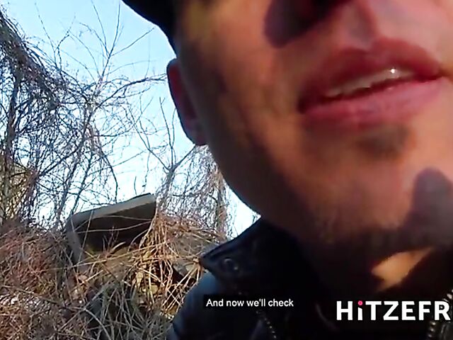 Busty slut Candy Alexa loves getting screwed in abandoned places