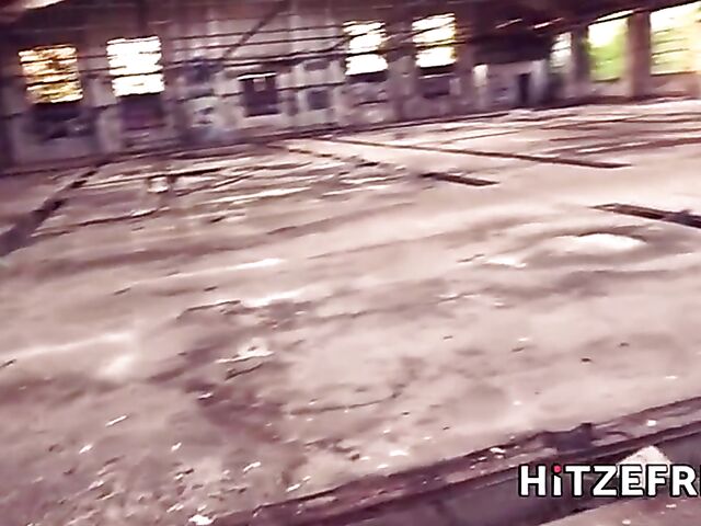 Busty slut Candy Alexa loves getting screwed in abandoned places