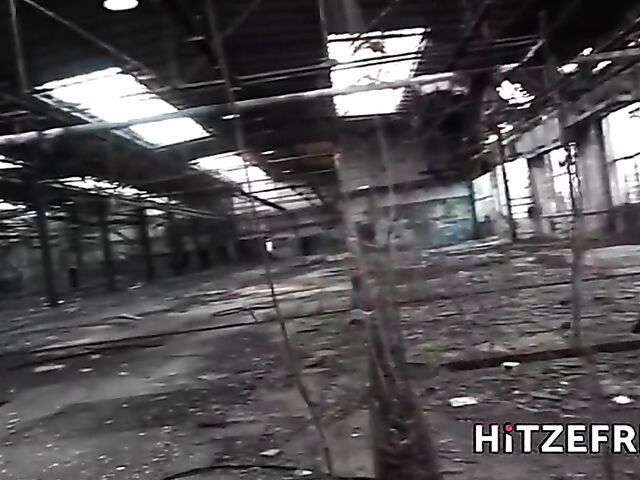 Busty slut Candy Alexa loves getting screwed in abandoned places