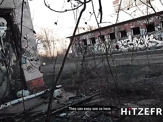 Busty slut Candy Alexa loves getting screwed in abandoned places