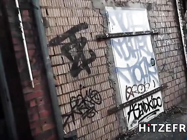 Busty slut Candy Alexa loves getting screwed in abandoned places