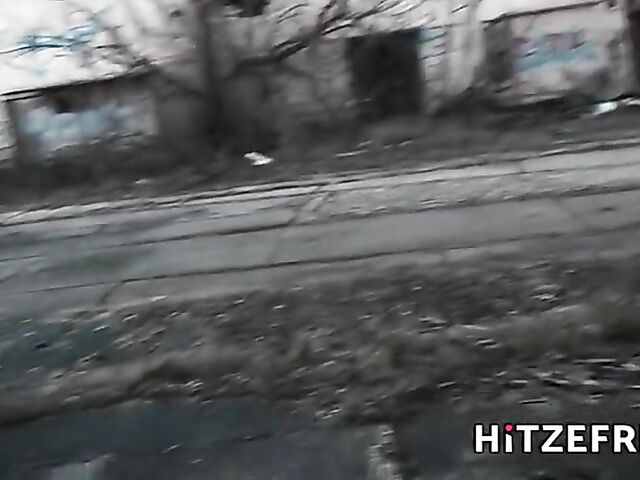 Busty slut Candy Alexa loves getting screwed in abandoned places