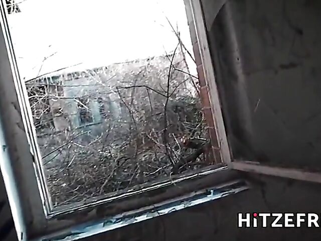 Busty slut Candy Alexa loves getting screwed in abandoned places