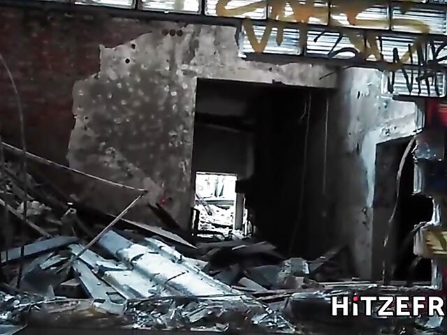 Busty slut Candy Alexa loves getting screwed in abandoned places